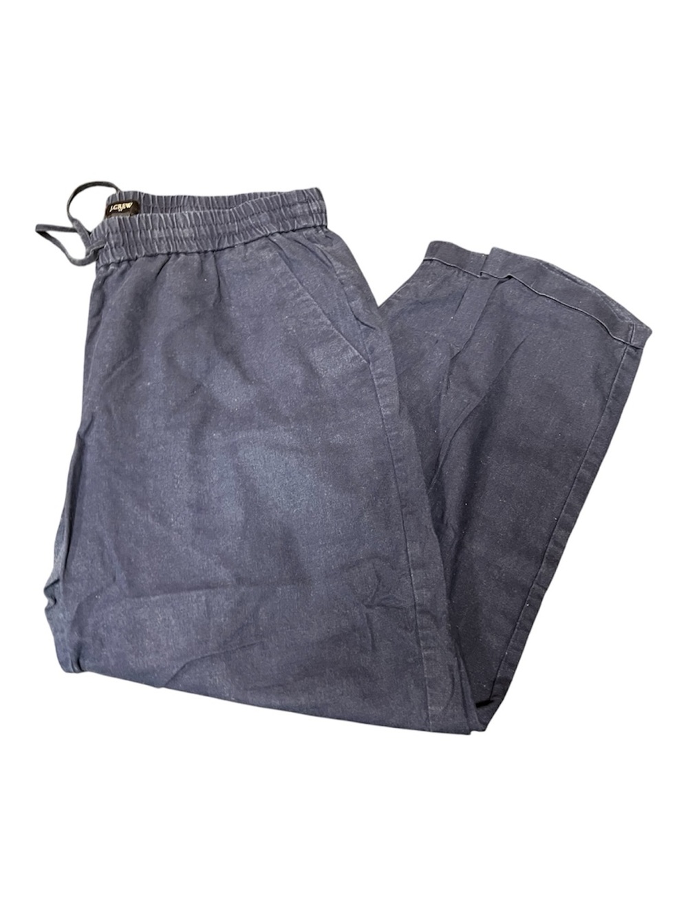 JCrew Factory Women’s Pull on Pants - Size 8, Navy